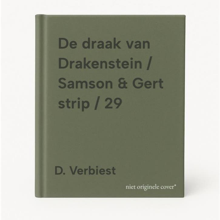De draak van Drakenstein / Samson & Gert strip / 29, Boeken, Stripverhalen, Zo goed als nieuw, Verzenden