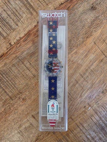 Swatch Aqua Chrono - American Dream - SEK103 - Olympic, Nieuw