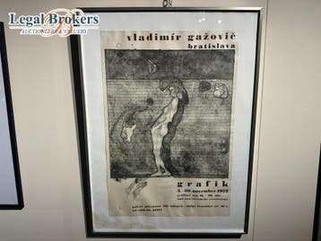 VLADIMIR GAZOVIE - Affiche, Ophalen of Verzenden, Zo goed als nieuw, Overige typen