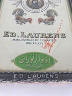 Laurens sigaretten - Le Khedive - Emaille bord - blik en