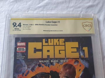 Luke Cage #1 - Signed by Mike Colter (Luke Cage in the, Nieuw