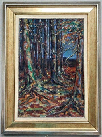 École expressionniste européenne (XX) - La forêt mystérieuse