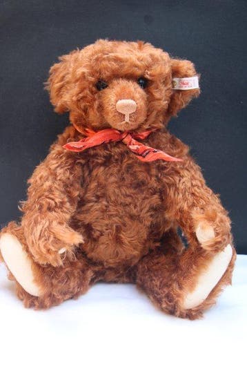 Steiff: Teddybeer Raffles, Singapore, 1997, EAN 652578 -