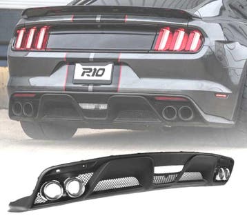Diffuseur Arrière Pour Ford Mustang Look Gt350 15-17 Noir, Verzenden