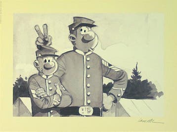 Lambil, Willy - 1 Offset Print - Les Tuniques Bleues - La, Boeken, Nieuw