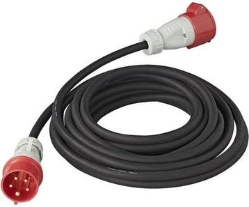 TM verlengkabel 5 polig 16A 5x1.5mm² 10 meter, Verzenden, Nieuw