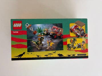 LEGO-set - 76958 - Jurassic Park - Dilophosaurus-aanval, Nieuw