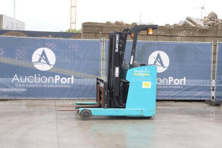 Veiling: Reachtruck Sumitomo 61FBR15WXII Elektrisch 1500kg 4, Articles professionnels, Machines & Construction | Chariots élévateurs & Transport interne