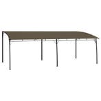 vidaXL Zonneluifel 6x3x2,55 m taupe, Verzenden