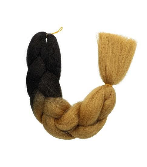 Imitatiehaar - Jumbo Braids 60cm - Hairextensions - Bruin, Handtassen en Accessoires, Uiterlijk | Haarverzorging