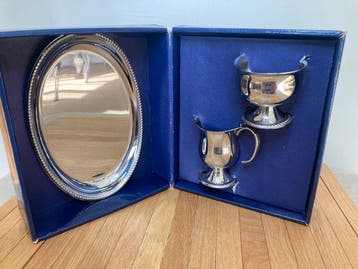 Alessi - Service à petit déjeuner - Plaqué(e) argent - Alfra