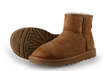 Ugg Enkellaarzen in maat 38 Bruin, Bruin, Verzenden, Lage of Enkellaarzen, Zo goed als nieuw