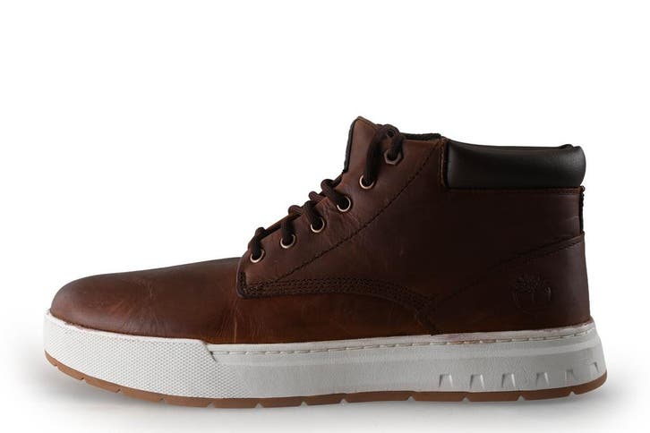 Timberland Hoge sneakers in maat 43½ Bruin, Kleding | Heren, Schoenen, Bruin, Zo goed als nieuw, Sneakers, Verzenden
