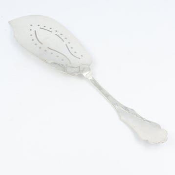 Scandinavisch model Visschep (ca. 1850 - Serveerset voor vis, Antiek en Kunst
