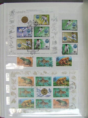 Korea - 1990 - 2002 vrijwel volledige verzameling, zo zelden, Gestempeld