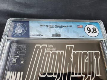 Marc Spector: Moon Knight #60 - EGC 9.8 - 1 Graded comic -, Livres