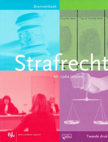 Strafrecht 9789089747532, Verzenden, Nieuw