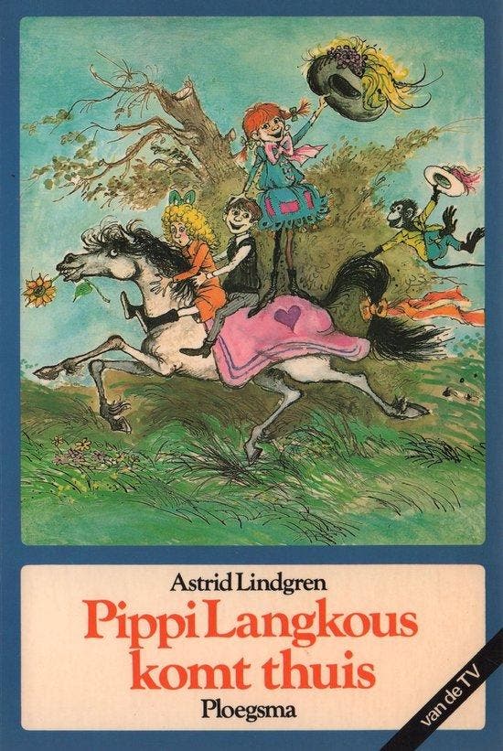 Pippi Langkous Komt Thuis - Lindgren, Boeken, Kinderboeken | Jeugd | onder 10 jaar, Verzenden