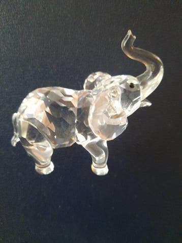 Swarovski - Beeldje - Elephant baby - 191371 - Kristal