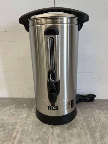 HCB RVS Dubbelwandige percolator koffiemachine 7,9 liter 55, Articles professionnels, Ophalen of Verzenden