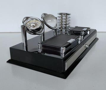 Ensemble de bureau - Organisateur Premium - Métal chromé,