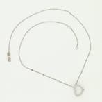 Collier - 18 carats Or blanc Diamant (Naturelle)