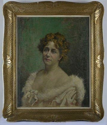 Tommasi Angiolo (1858-1923) - Ritratto di nobildonna