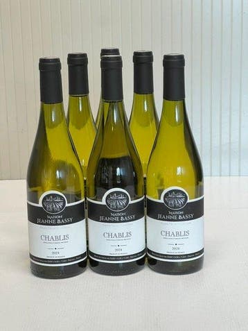 2024 Maison Jeanne Bassy. - Chablis - 6 Flessen (0.75 liter), Nieuw