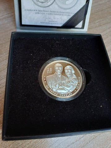 Luxemburg. 25 Euro 2023 Naissance du Prince François Proof