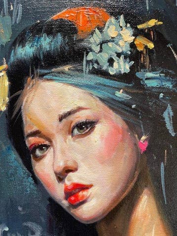 Luca Tanaka (1999) - Geisha che rinasce