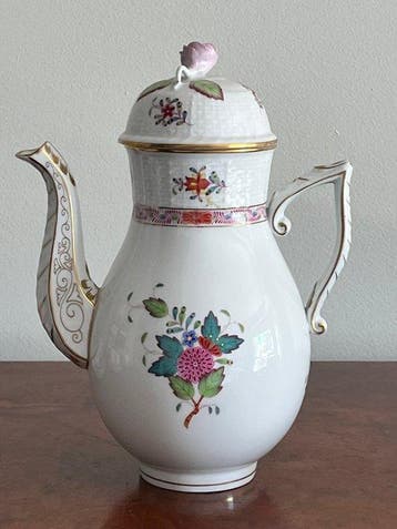 Herend - Service à thé et café (18) - Porcelaine, Antiquités & Art