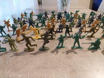 Militaire miniatuur beeldjes - Soldat mi (88) - Plastic, Nieuw
