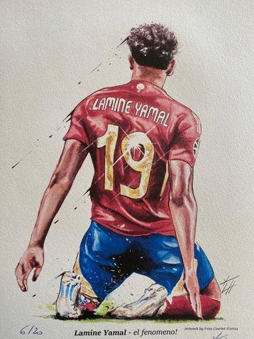 Yvan Courtet - Lamine Yamal - Spain