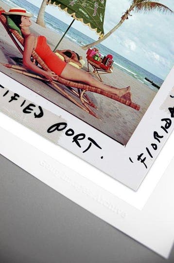 Slim Aarons (1916–2006) - Palm Beach Idyll Slide Print