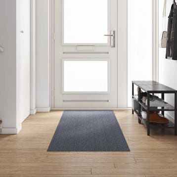 vidaXL Tapijt Loper Grijs 80 x 300 cm Stof, Verzenden, Nieuw