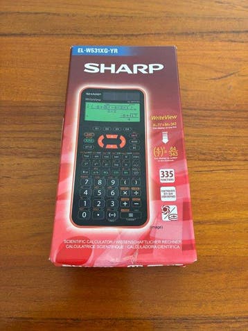 Sharp, EL-W531XG-YR Scientific Calculator - Computer - In