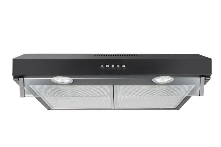 Zwarte Afzuigkap 280m/u | OP = OP | 59% korting, Electroménager, Hottes, Envoi