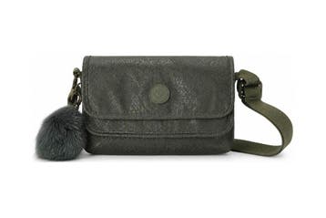 Kipling Schoudertas Groen, Handtassen en Accessoires, Tassen | Damestassen, Verzenden, Zo goed als nieuw, Groen