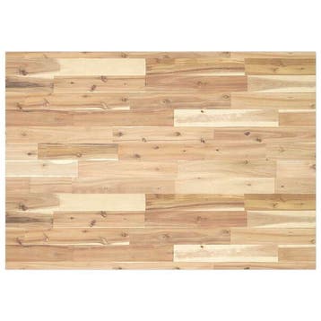 Plateau acacia 100x70x2cm - Retour client a -34% (tafelblad), Verzenden