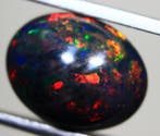 Gratis verzending. 4,80 ct. Natuurlijke Ethiopische Zwarte