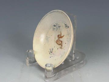 Oud-Chinees, Ming-dynastie Keramiek Blauw-witte opgebouwd