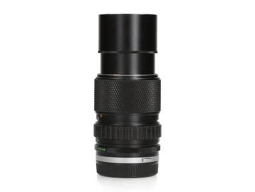 Olympus OM Zuiko 75-150mm f/4 - Telelens - 1 jaar garantie, Ophalen of Verzenden, Zo goed als nieuw