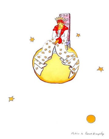 Antoine de Saint-Exupéry - Le Petit Prince - Le vieux roi
