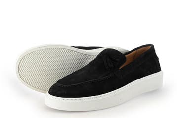 Manfield Instappers in maat 42 Zwart, Kleding | Heren, Manfield, Verzenden, Zwart, Overige typen