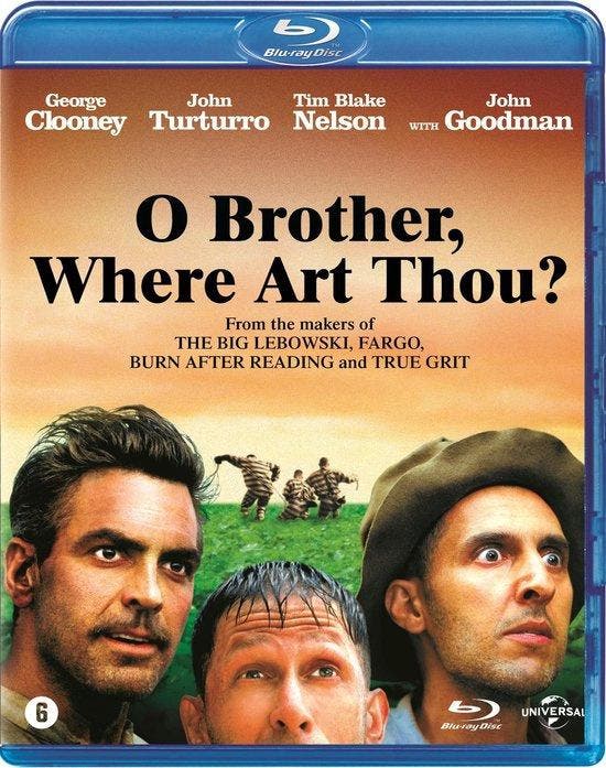 O brother where art thou? (blu-ray tweedehands film), CD & DVD, Blu-ray, Enlèvement ou Envoi