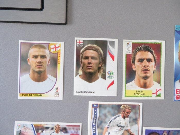 Football career of David Beckham in 32 Stickers / trading, Collections, Autocollants