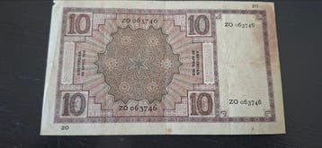 Pays-Bas. - 10 Gulden - 1931 - Pick 43b (Sans prix de, Postzegels en Munten, Bankbiljetten | Europa | Niet-Eurobiljetten