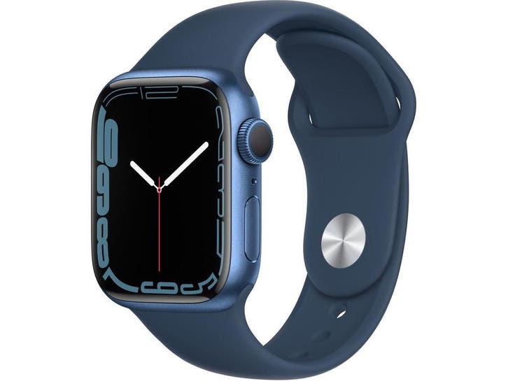 Apple Watch Series 7 - Smartwatch - Zuurstofmeting ECG -, Handtassen en Accessoires, Smartwatches, Zo goed als nieuw, Verzenden