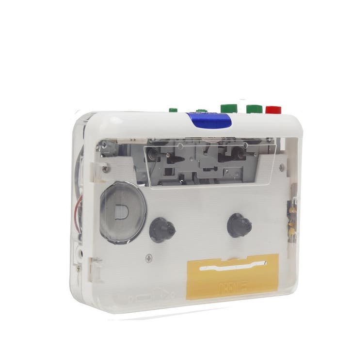 Draagbare Walkman Cassette Speler - Cassettespeler - Transpa, Collections, Collections Autre, Envoi