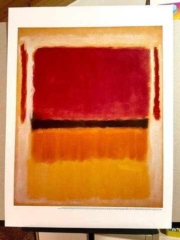 Mark Rothko - Untitled (Violet, Black, Orange, Yellow on, Antiek en Kunst